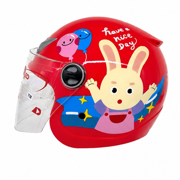 کلاه کاسکت ردلاین مدل BRIGHT RED / Rabbit 908