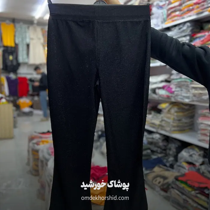شلوار لمه مشکی تک