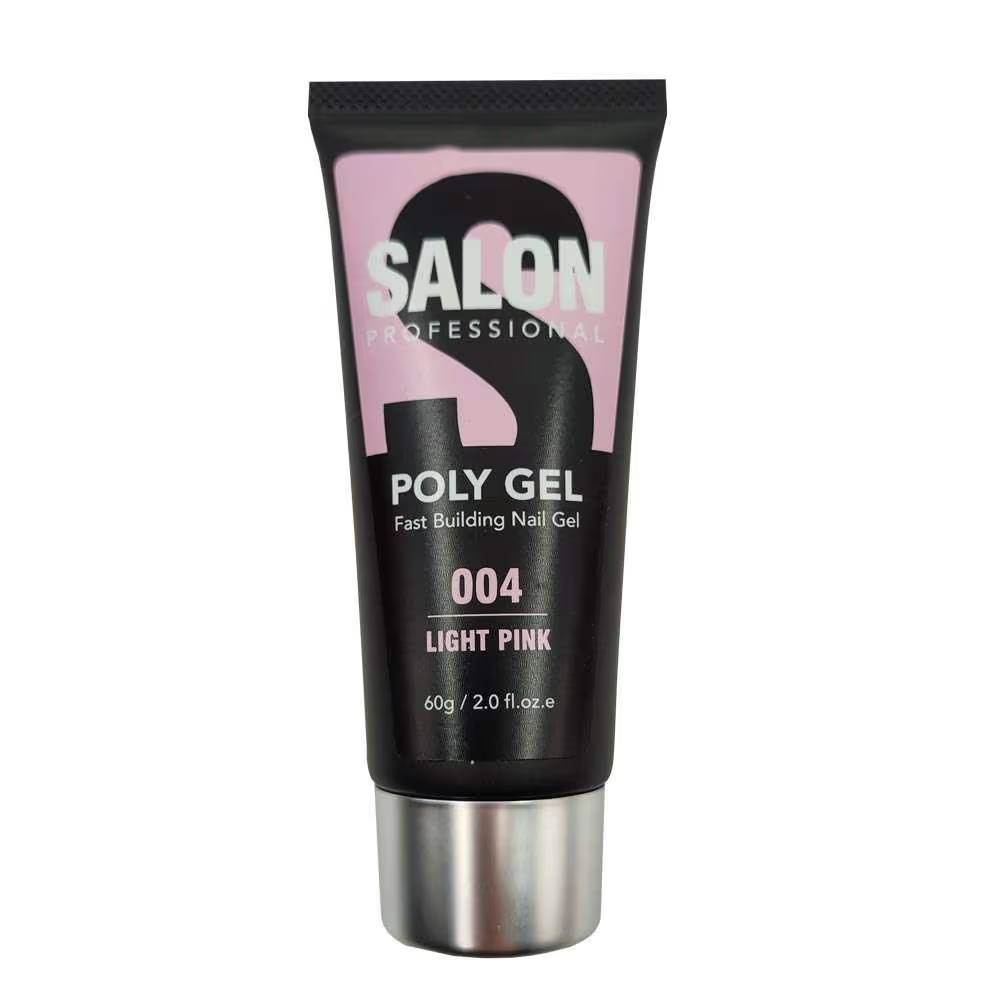 پلی ژل سالن ۶۰ میل کد004/Light pink