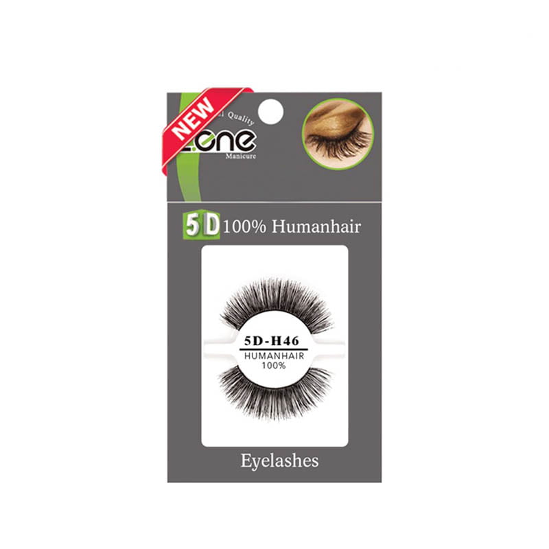 مژه جفتی Z-409) HUMAN HAIR 5D) کد H46
