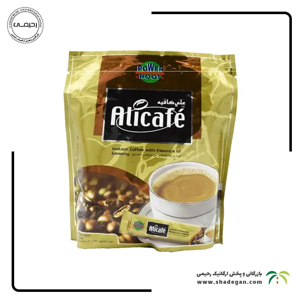 پودر قهوه علی کافه مدل جنسینگ | Alicafe Ginseng
