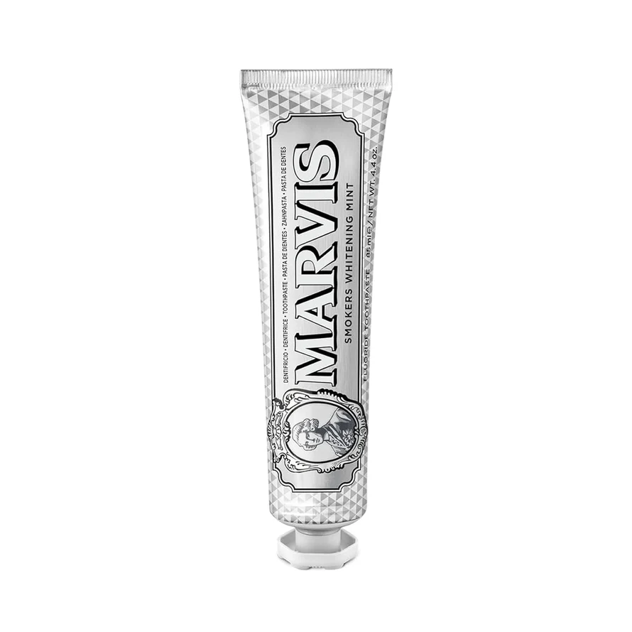 خمیر دندان سفید کننده اسموکرز مارویس مدل Smokers Whitening Mint 75ml
