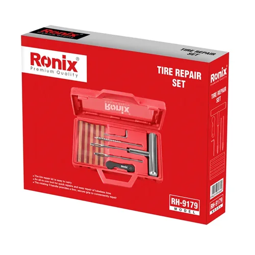 کیت پنچرگیری تایر خودرو رونیکس مدل RH9179 مجموعه ۶ عددی