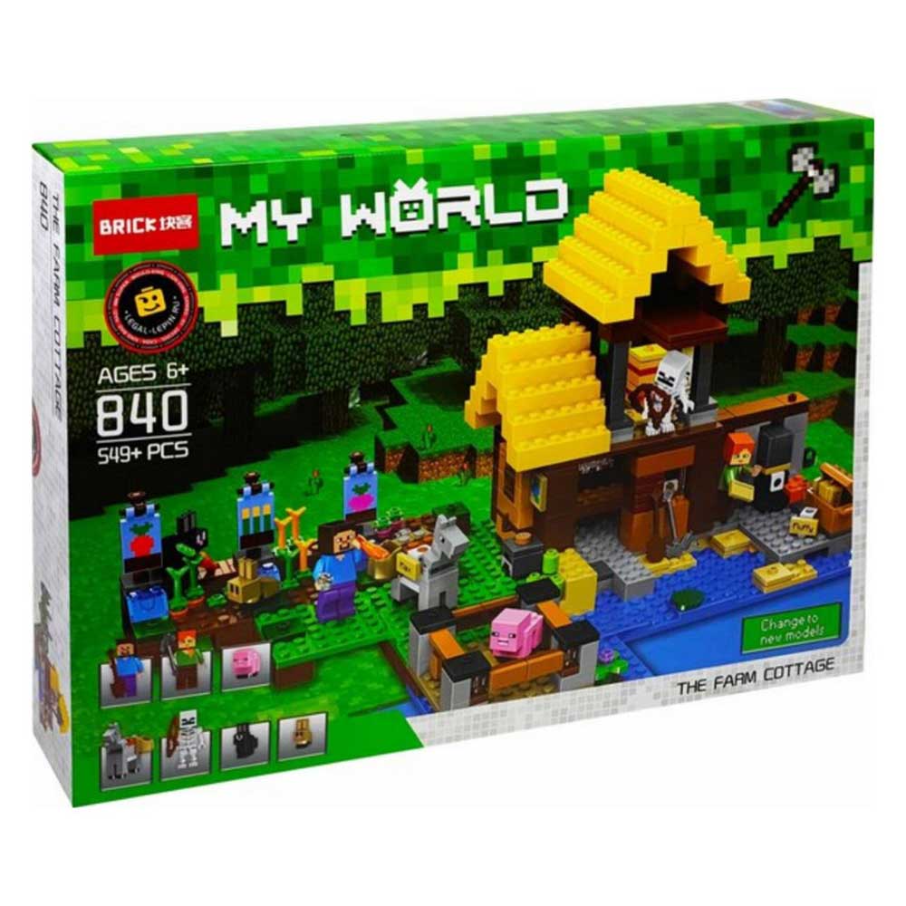 لگو ماینکرافت مدل my world 840