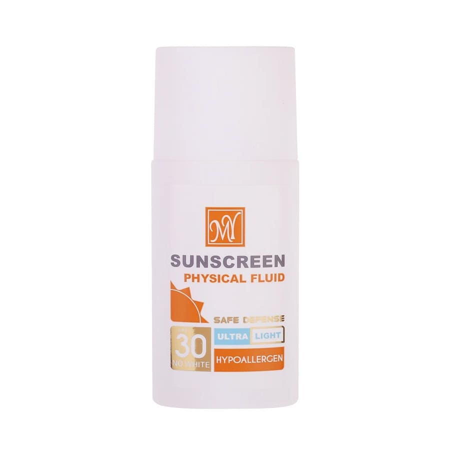 فلوئید ضدآفتاب بی‌رنگ مای +SPF30 مدل Hypoallergen مناسب انوع پوست