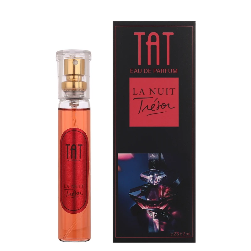 عطر جیبی زنانه تات مدل La Nuit Tresor Lancome حجم 25 میلی لیتر