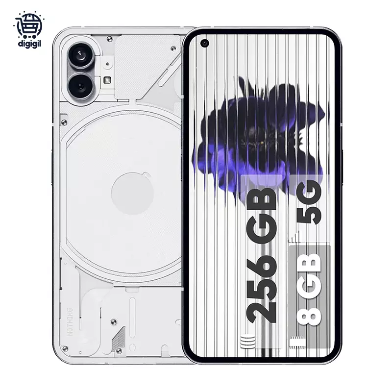 گوشی موبایل ناتینگ مدل Phone 1 دو سیم کارت ظرفیت 256 گیگابایت و رم 8 گیگابایت