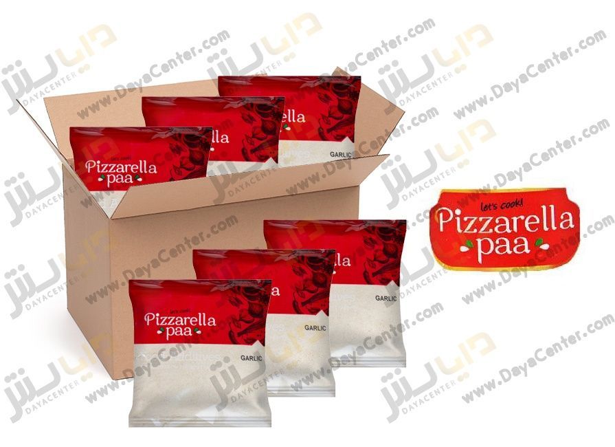 پودر سیر پیزارلا پا کارتن 25 عددی