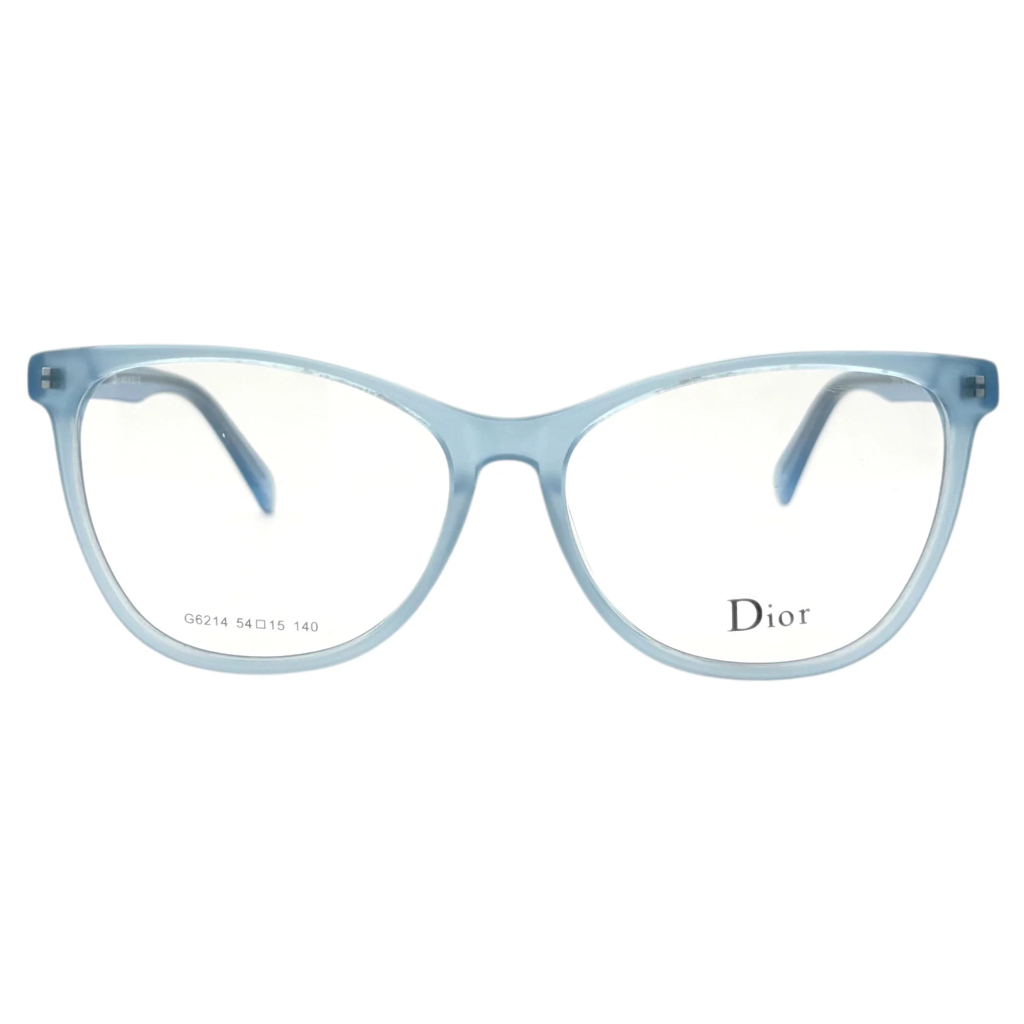 عینک زنانه گربه ای دیور آبی Dior
