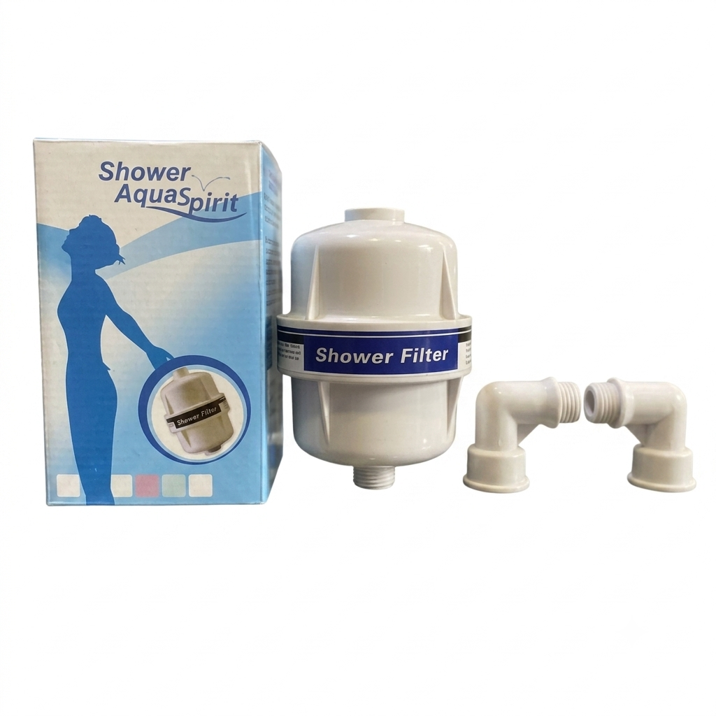 فیلتر تصفیه آب دوش حمام تایوانی برند Aqua Spirit مدل SW-P