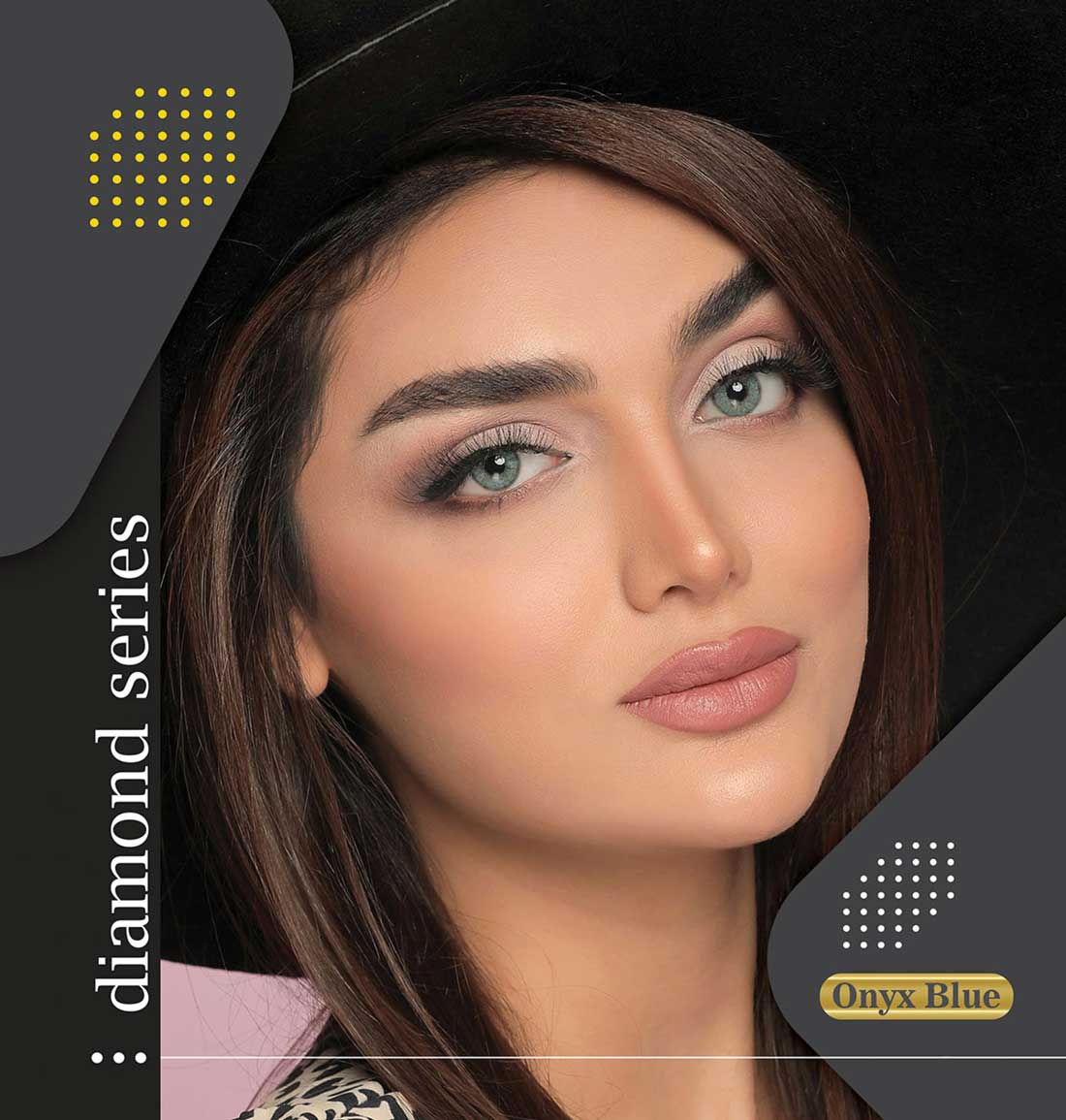 لنز تماسی رنگی طبی آیس کالر انیکس بلو