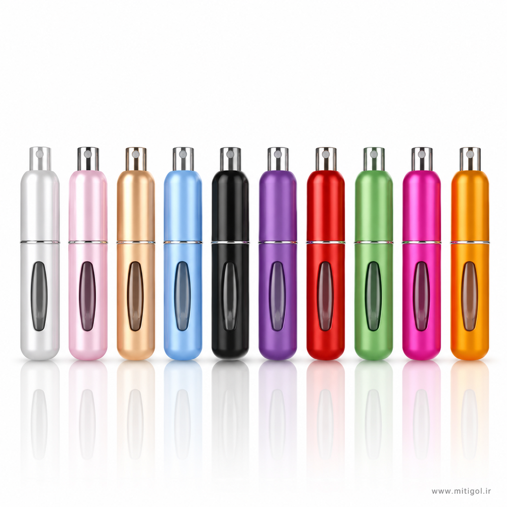 محفظه نگهدارنده عطر ( اتومایزر عطر 5 الی 7 میل ) atomizer
