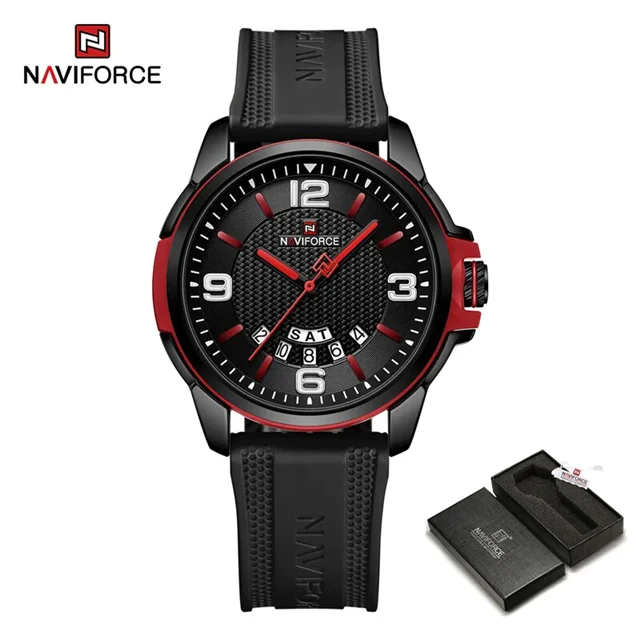 ساعت مچی مردانه نیوی فورس Naviforce NF 9215t B/R/B