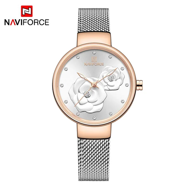 ساعت مچی زنانه نیوی فورس Naviforce NF 5013 swrg