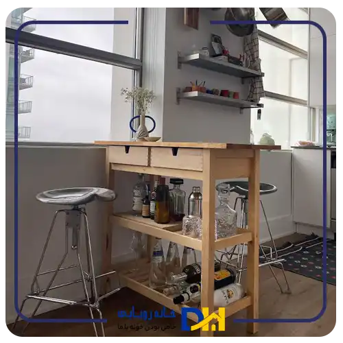 ترولی کافی بار ایکیا FÖRHÖJA