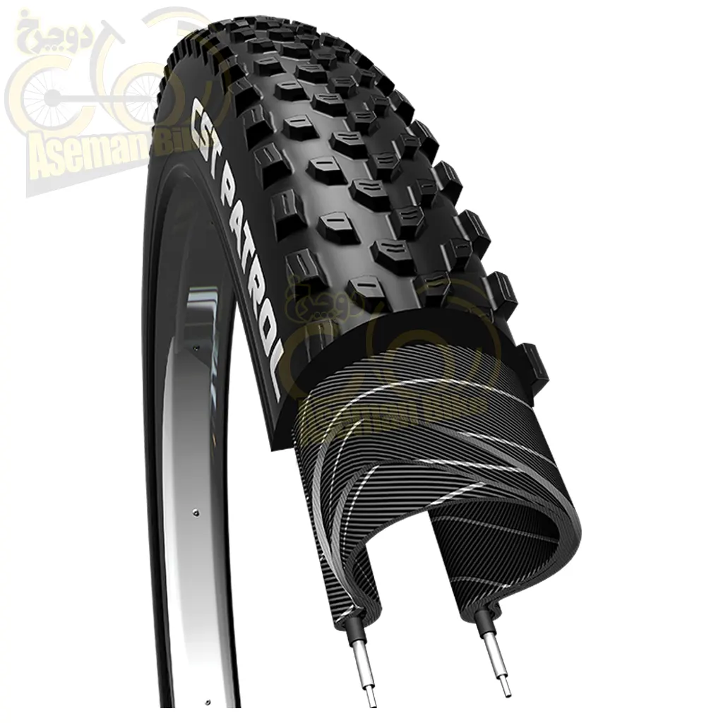 قیمت خرید تایر دوچرخه CST PATROL سایز 27.5×2.40 لاستیک پاترول