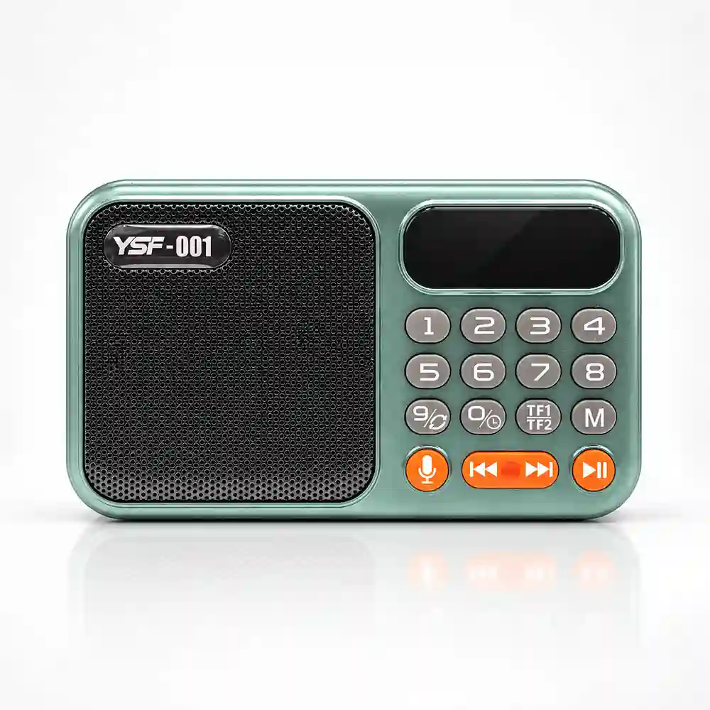 رادیو دیجیتال قابل حمل YSF-001 | Wireless Radio - قرمز
