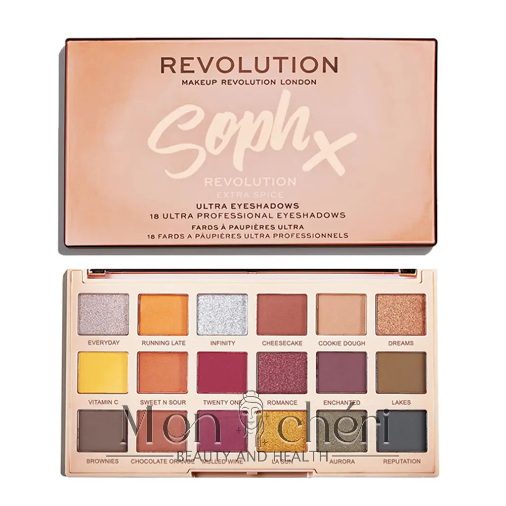 پالت سایه چشم رولوشن سری SOPHX مدل EXTRA SPICE