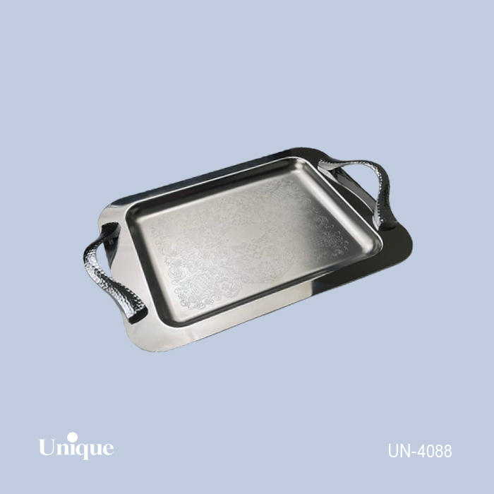 سینی کوچک استیل بدون پایه یونیک کد UN-4088