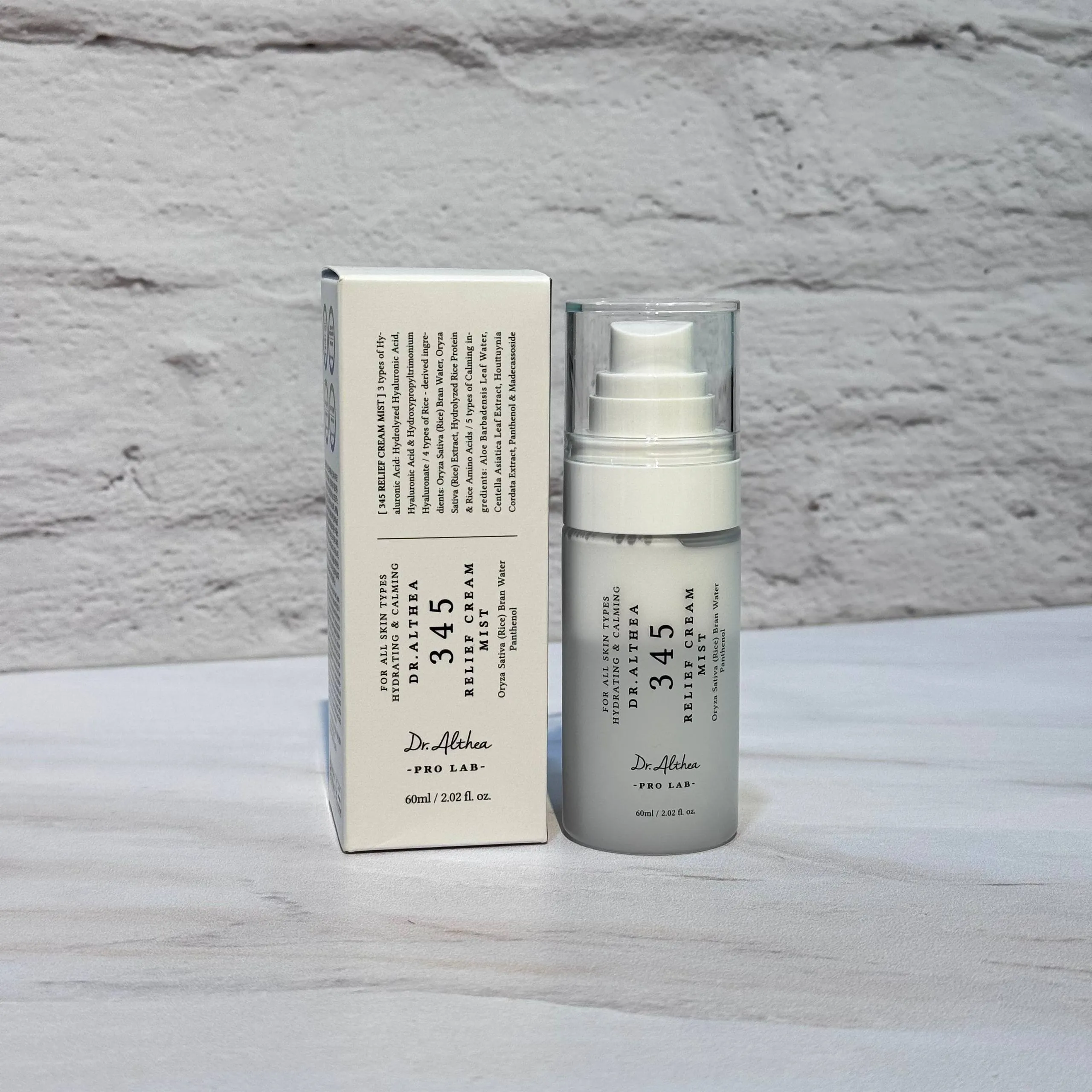 میست اسپری کرمی 345 دکتر التیا آبرسان، تسکین دهنده و ترمیم کننده پوست 60 میل Dr. Althea 345 Relief Cream Mist