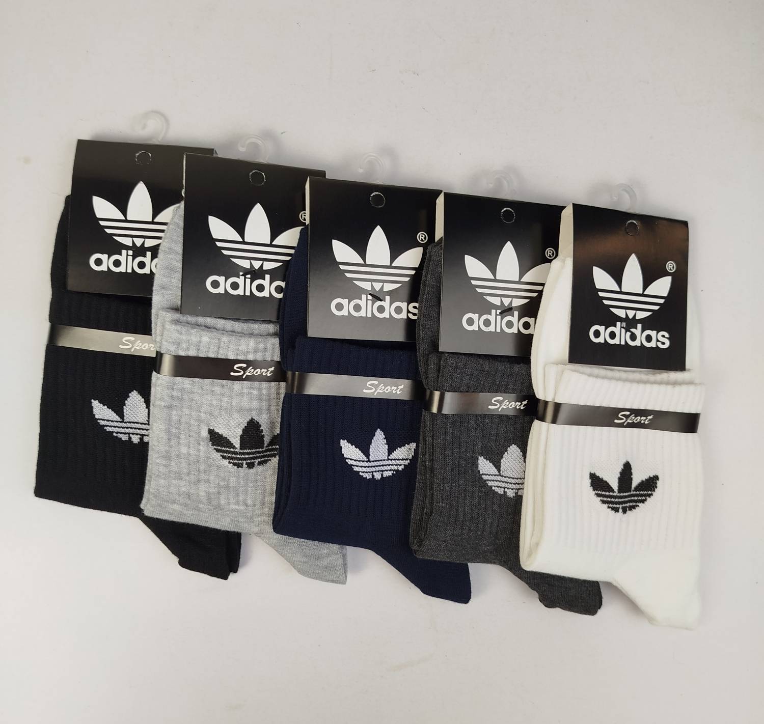 نیم ساق مردانه Adidas رنگی کد419-7
