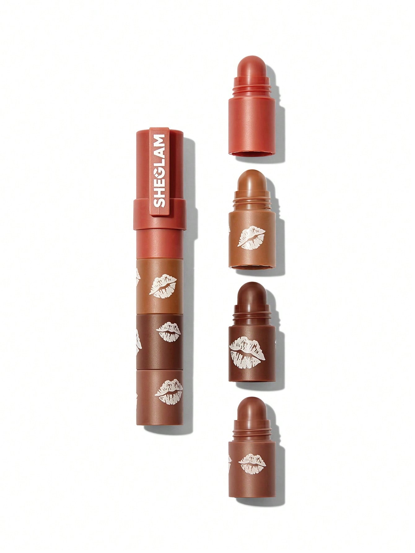 رژ لب 4 در 1 شیگلم مدل Mega Lip Stacks