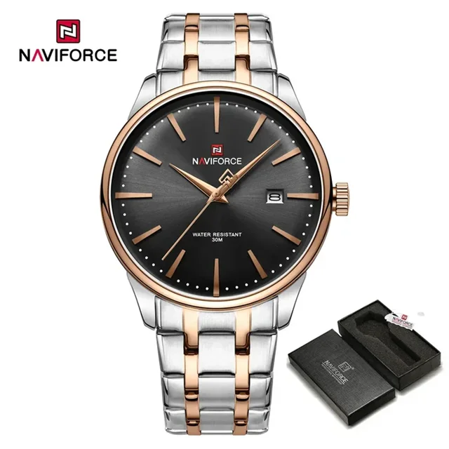 ساعت مچی مردانه نیوی فورس Naviforce NF 9230 S/B/RG