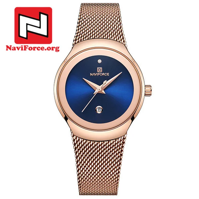 ساعت مچی زنانه نیوی فورس Naviforce 5004 RG/W