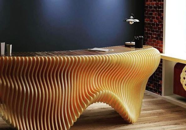 میز بار پارامتریک-parametric bar table