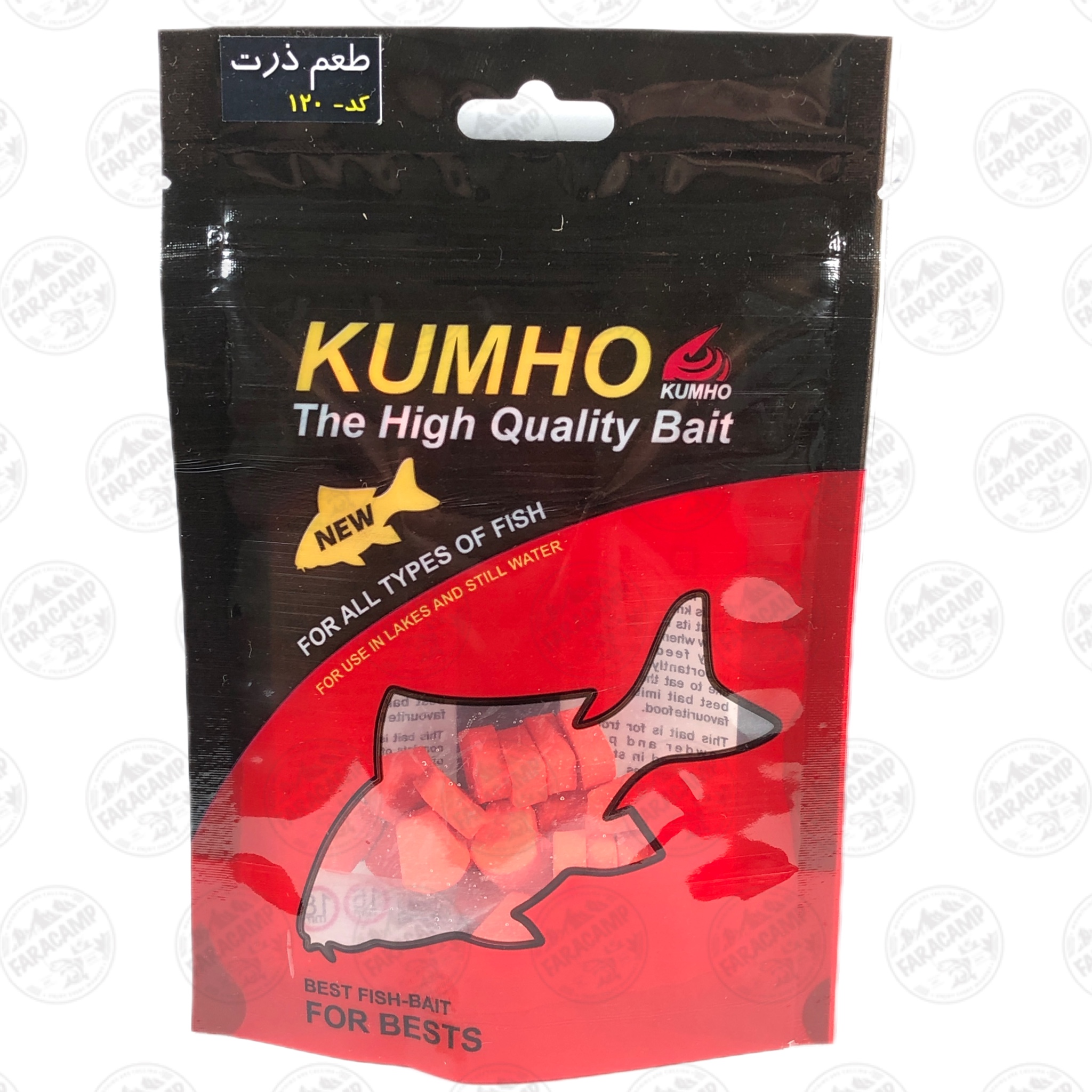 فوم شناور سازی انواع بویله با طرح و طعم ذرت رنگ قرمز