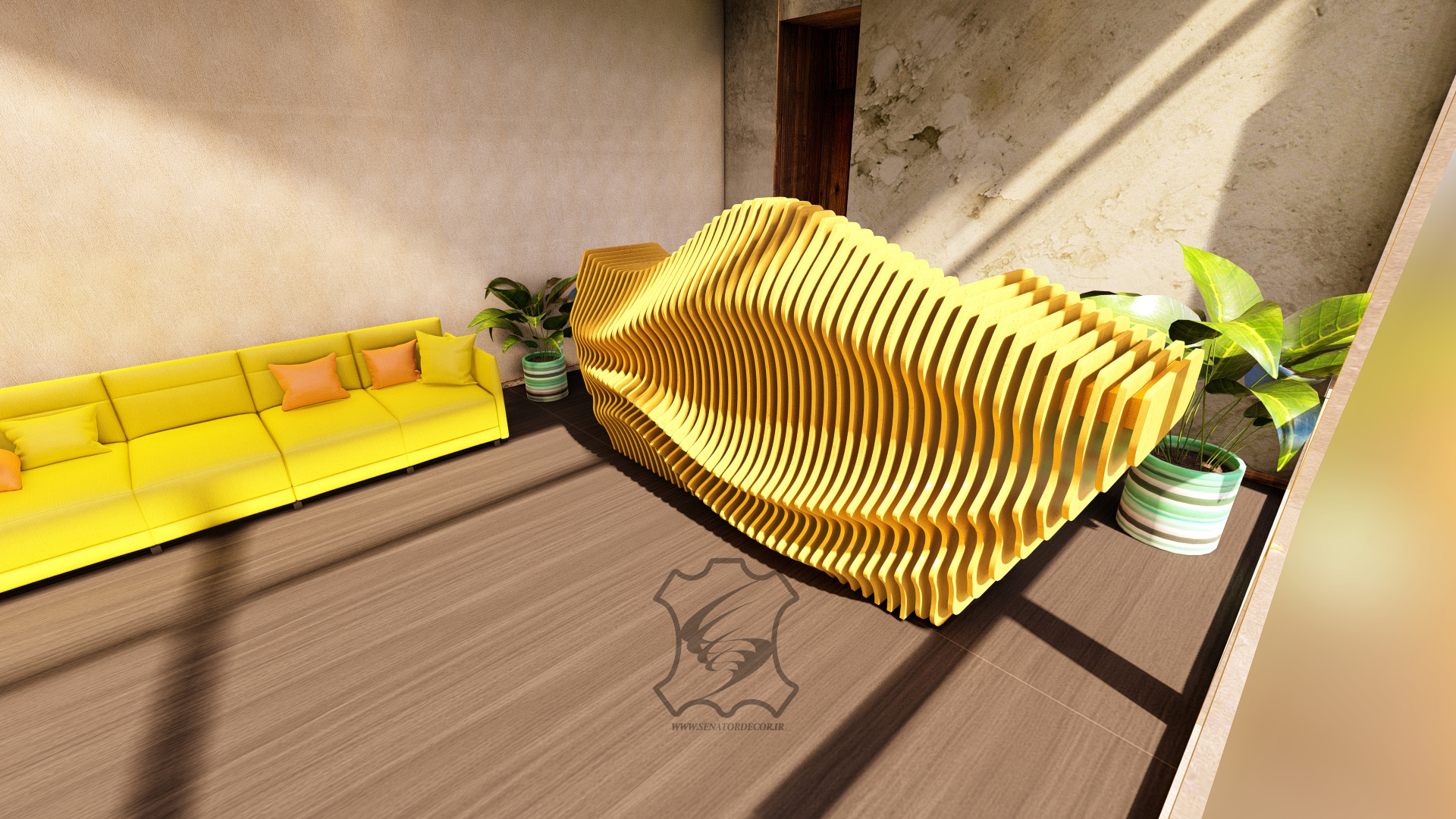 میز کانتر پارامتریک- parametric-reception