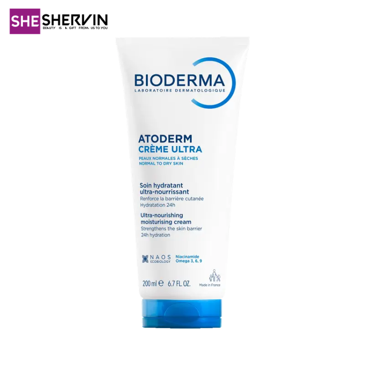 کرم مرطوب کننده صورت و بدن اتودرم بایودرما200ml