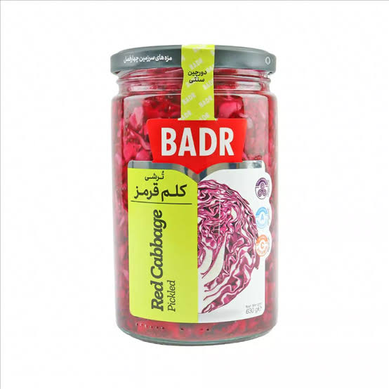 ترشی کلم قرمز بدر  630گرمی