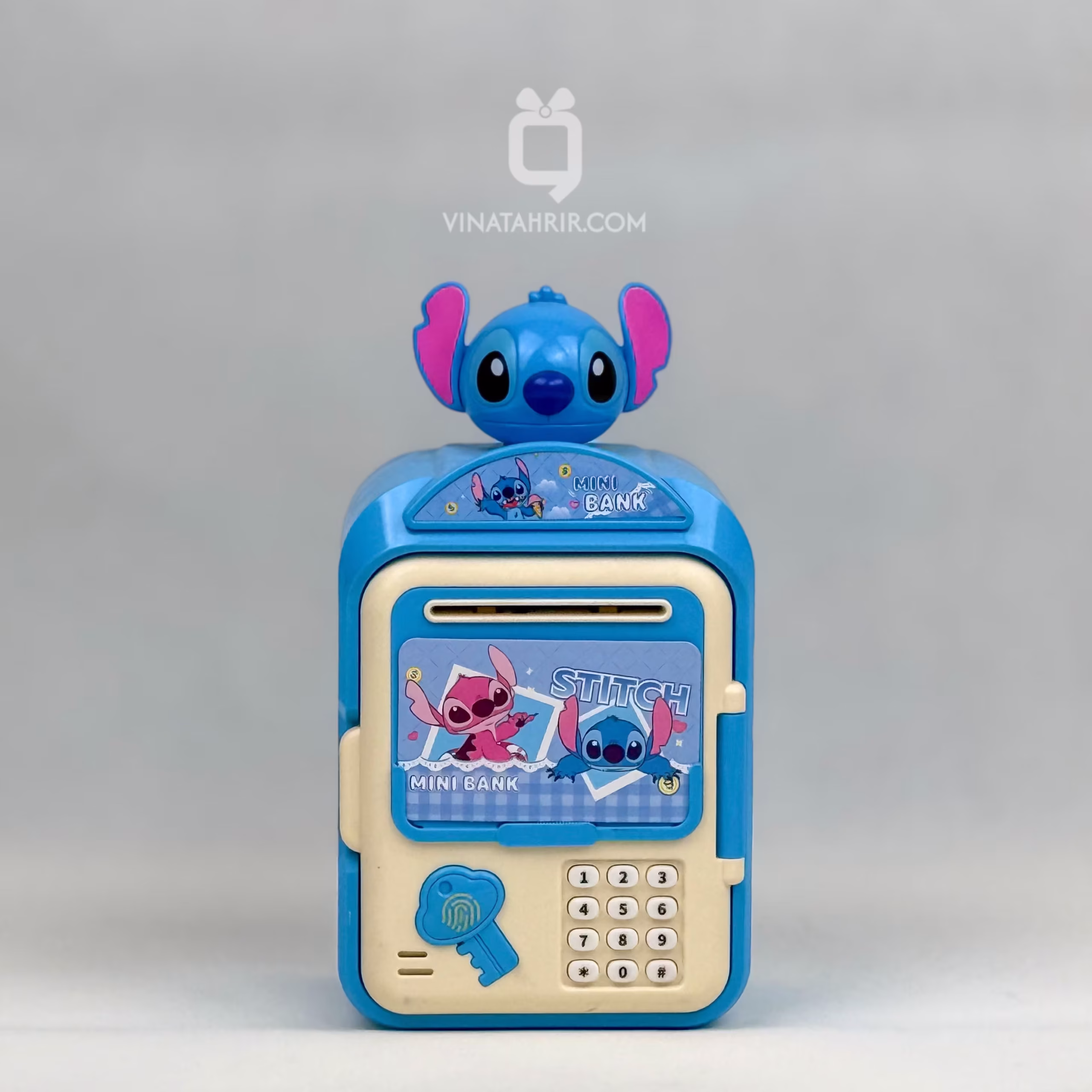 گاوصندوق فانتزی طرح استیچ (Stitch) دیزنی: قلک هوشمند رمزدار