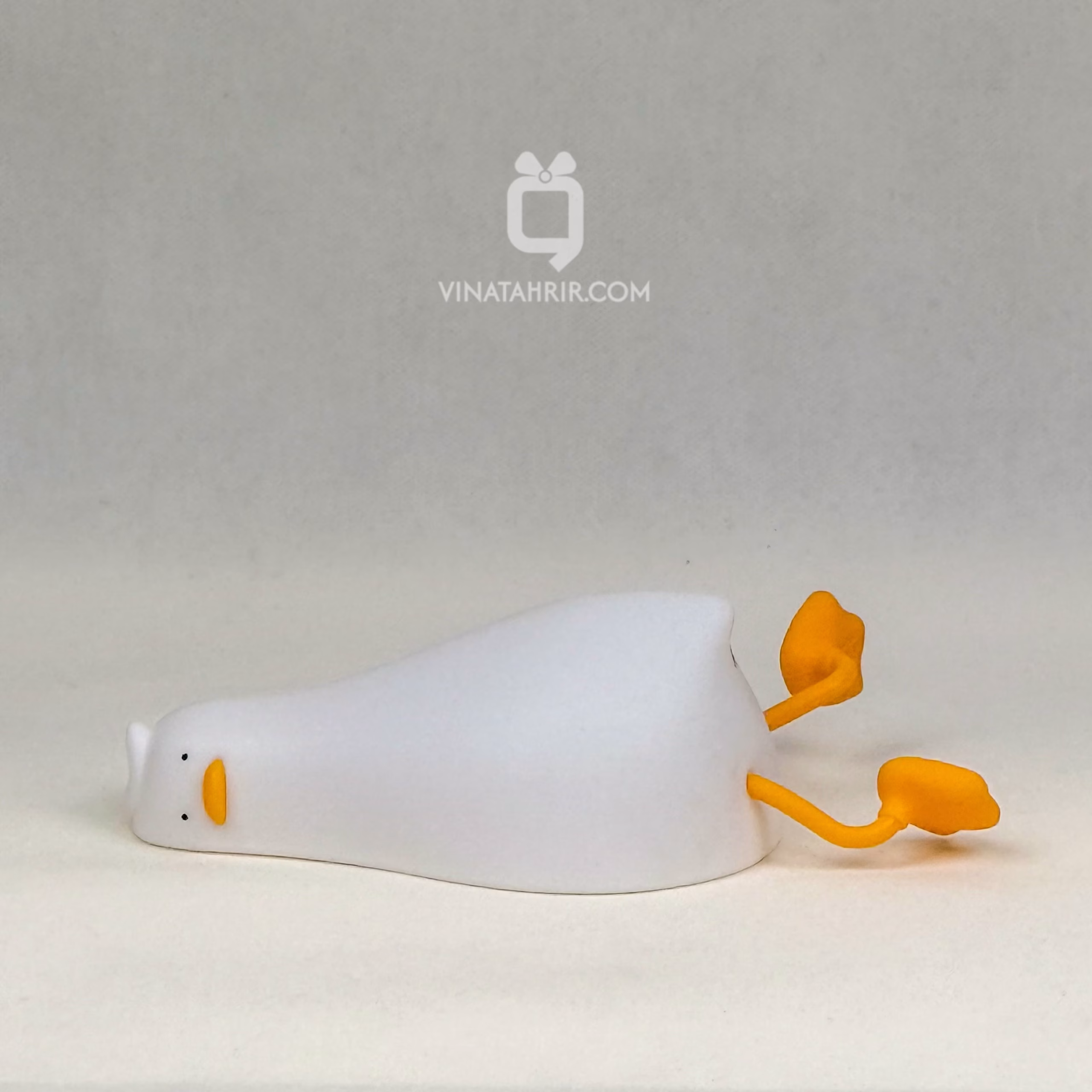 چراغ خواب سیلیکونی اردک خوابیده (Sleepy Duck): شبخواب لمسی