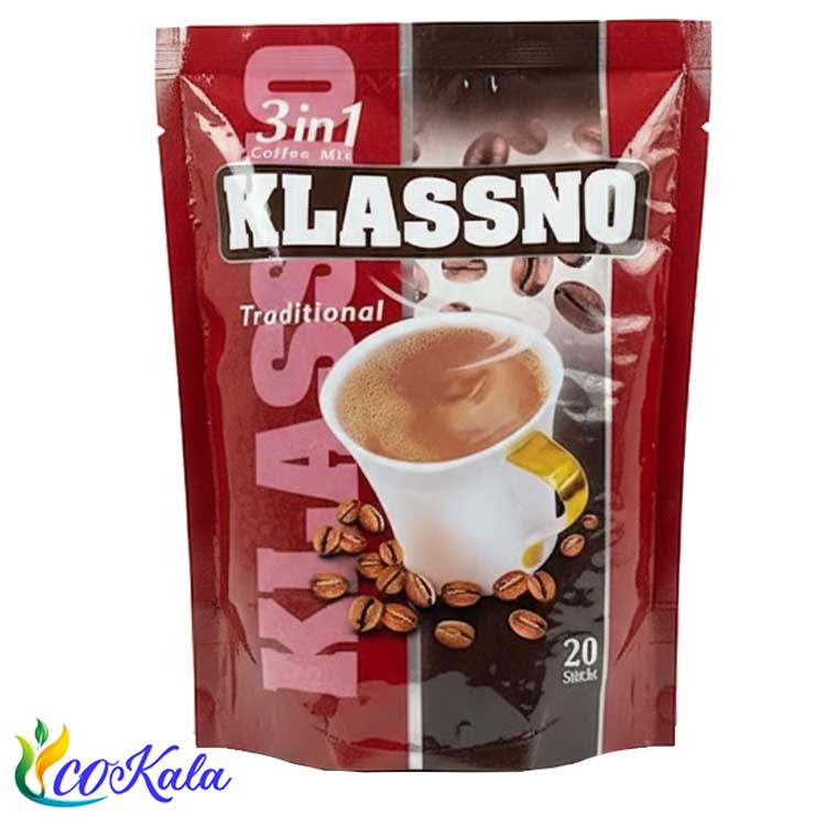 کافی میکس 3 در 1 تردیشنال کلاس نو بسته 20 عددی
