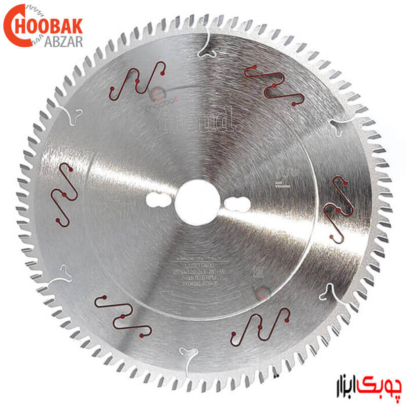 تیغ اره الماس MDF بر 250*80 فرود کد LU3D0400