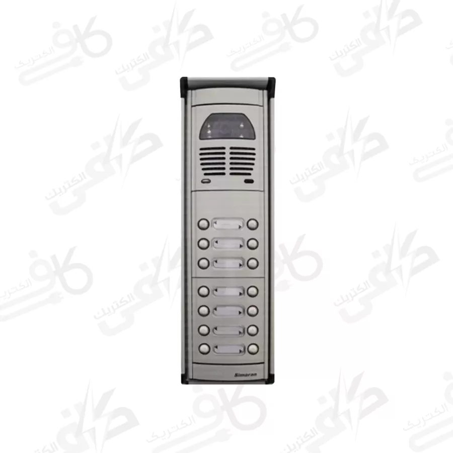 پنل آیفون تصویری فوژان چهارده واحدی سیماران مدل VFC14D