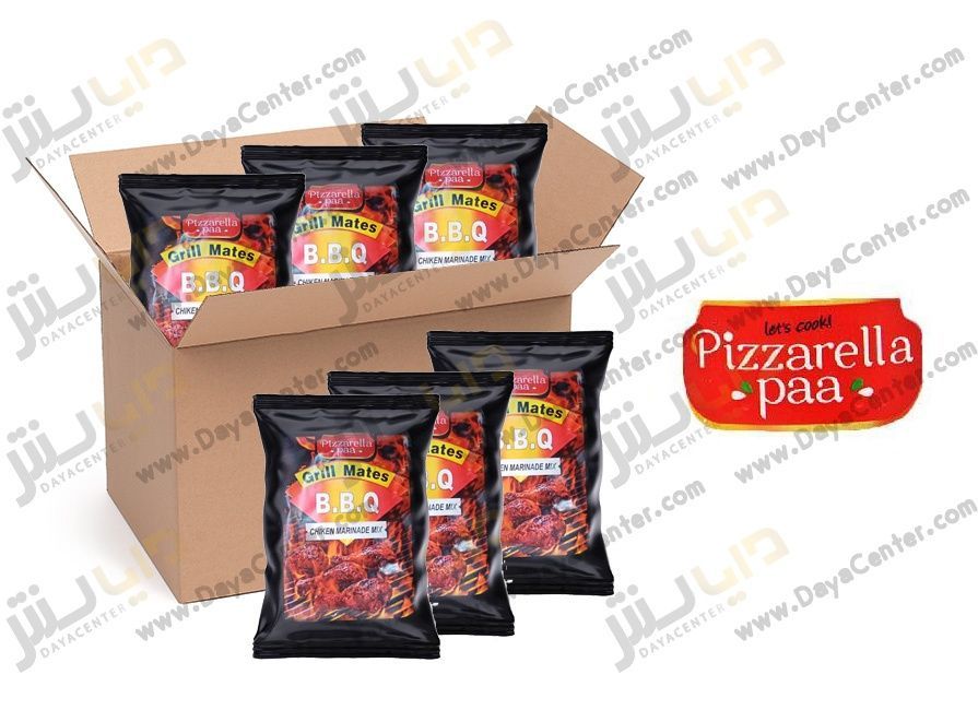 ادویه جوجه کباب باربیکیو پیزارلا پا کارتن 25 عددی
