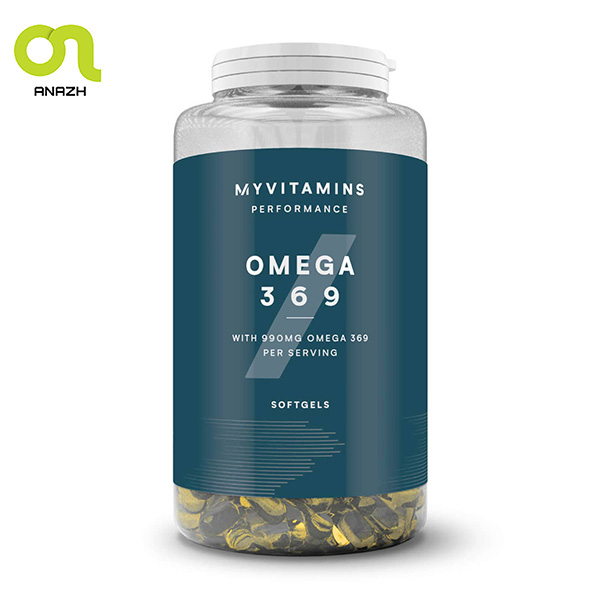 امگا 369 مای ویتامینز | Myvitamins omega 369 softgels اصل-اناژ