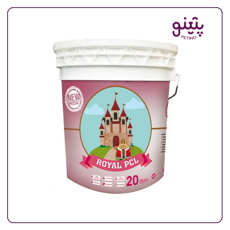 خاک گربه پی سی ال رویال 17 کیلویی