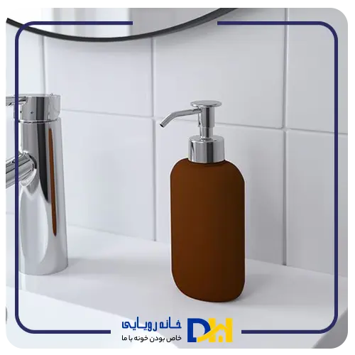 جامایع لوکس سرامیکی قهوه ای ایکیا EKOLN