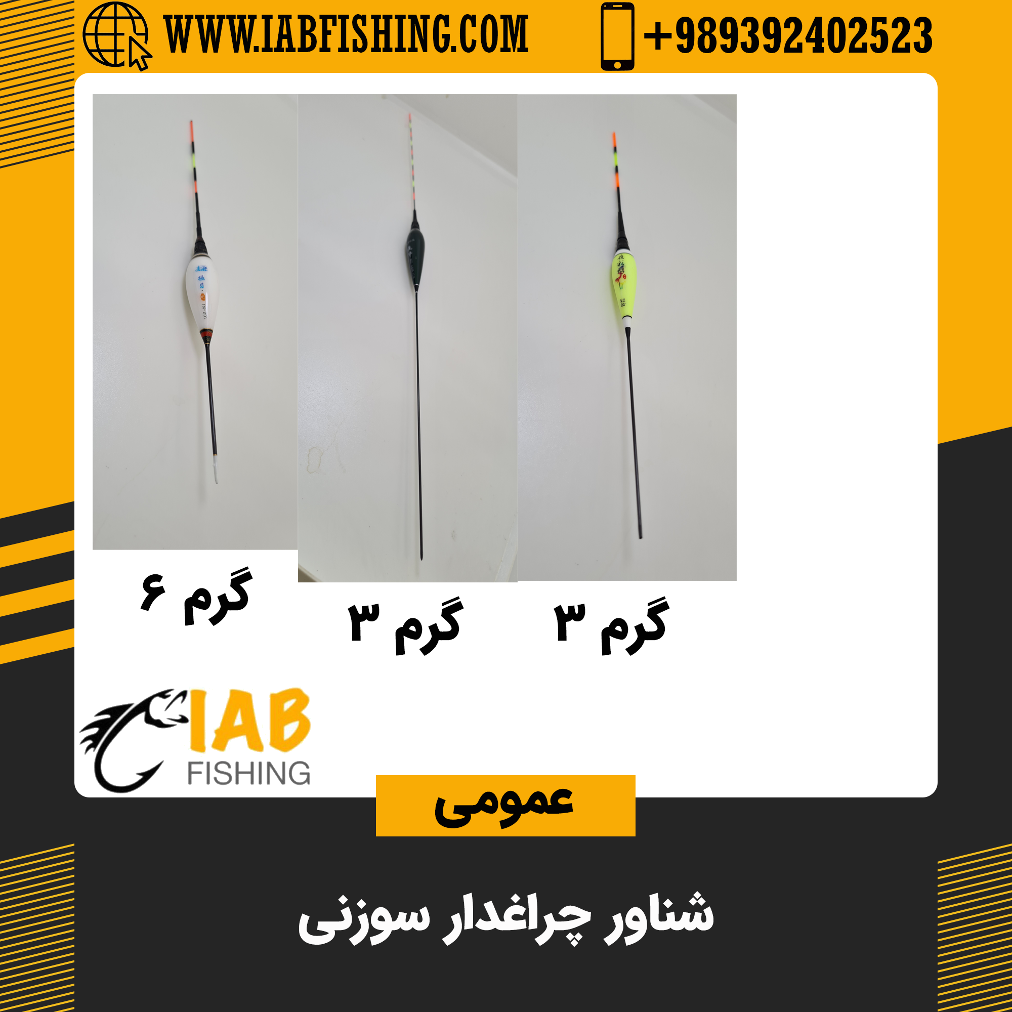 شناور چراغدار سوزنی