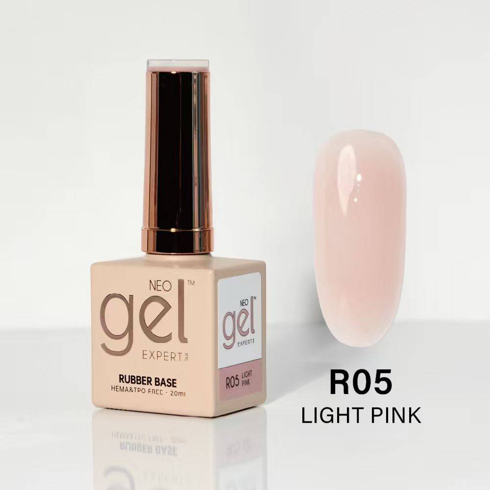 رابر بیس صورتی Light pink- برند neo gel کد R05