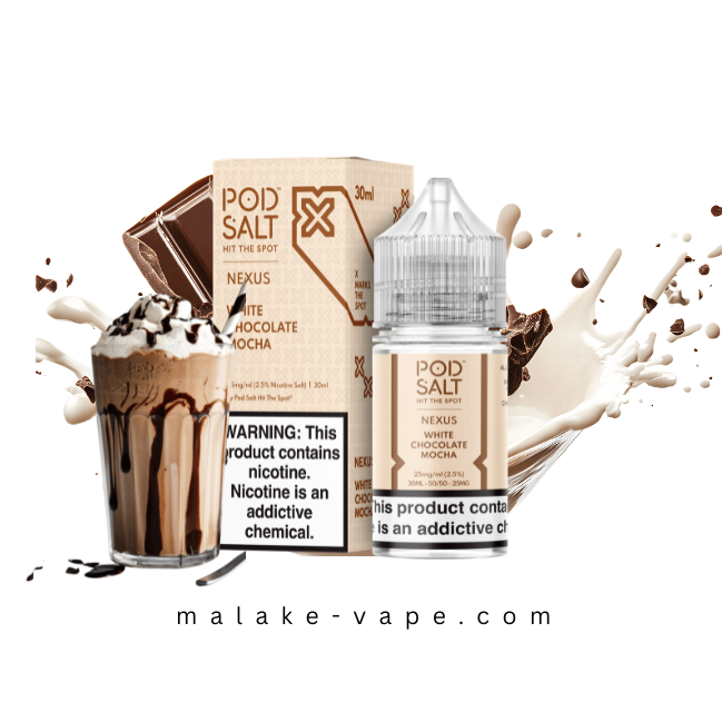 سالت موکا شکلات سفید پادسالت podsalt mocha chocolate