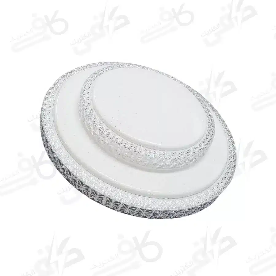 چراغ سقفی ریموت دار کد 701 سه حالته 72 وات آلما