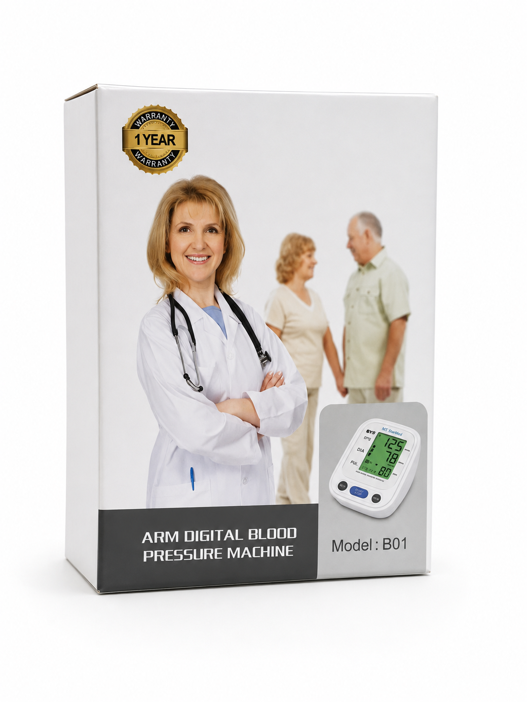 فشارسنج دیجیتال سخنگو مدل B01 استارمد MT_STARMED