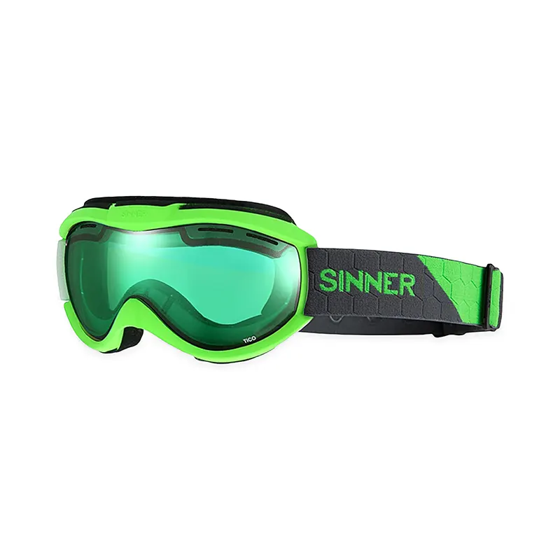 عینک اسکی SINNER مدل TICO | سبز/طوسی