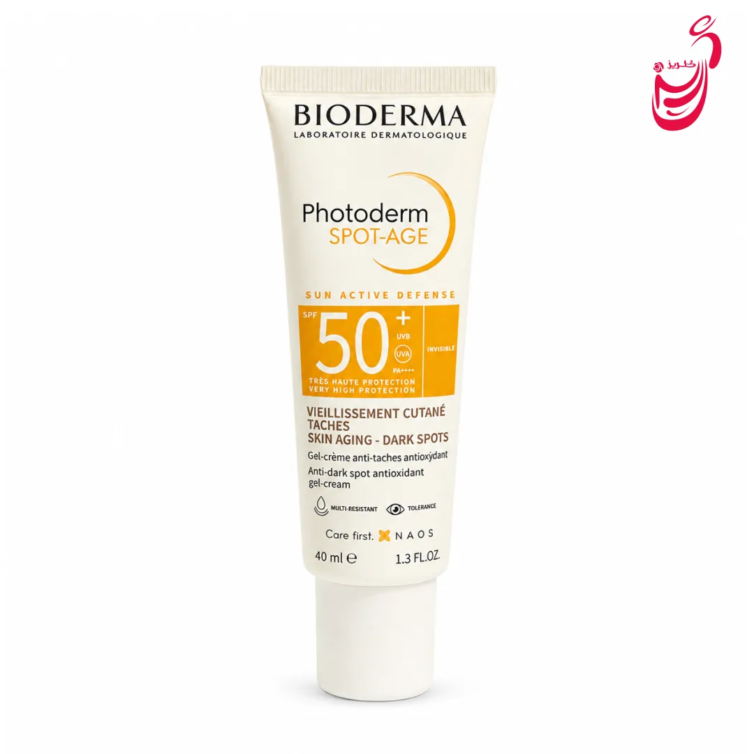 کرم ضد آفتاب ضد لک بی رنگ فتودرم اسپات بایودرما SPF 50