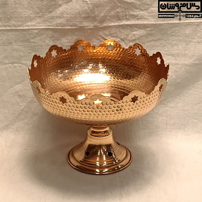  میوه خوری مسی مدل ستاره